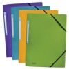 ELBA FOLDER ELASTIC  MEMPHIS A4 PP ASSORTED STYL
