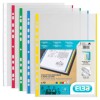 ELBA PUNCHED POCKETS  BAG OF 10 A4 PP100 SMOOTH ASSORTED