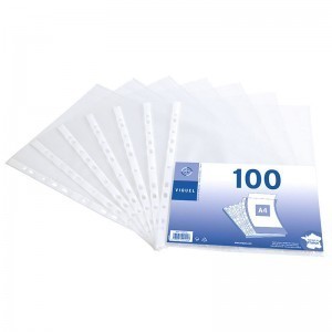 PACK OF 100 PUNCHED POCKETS